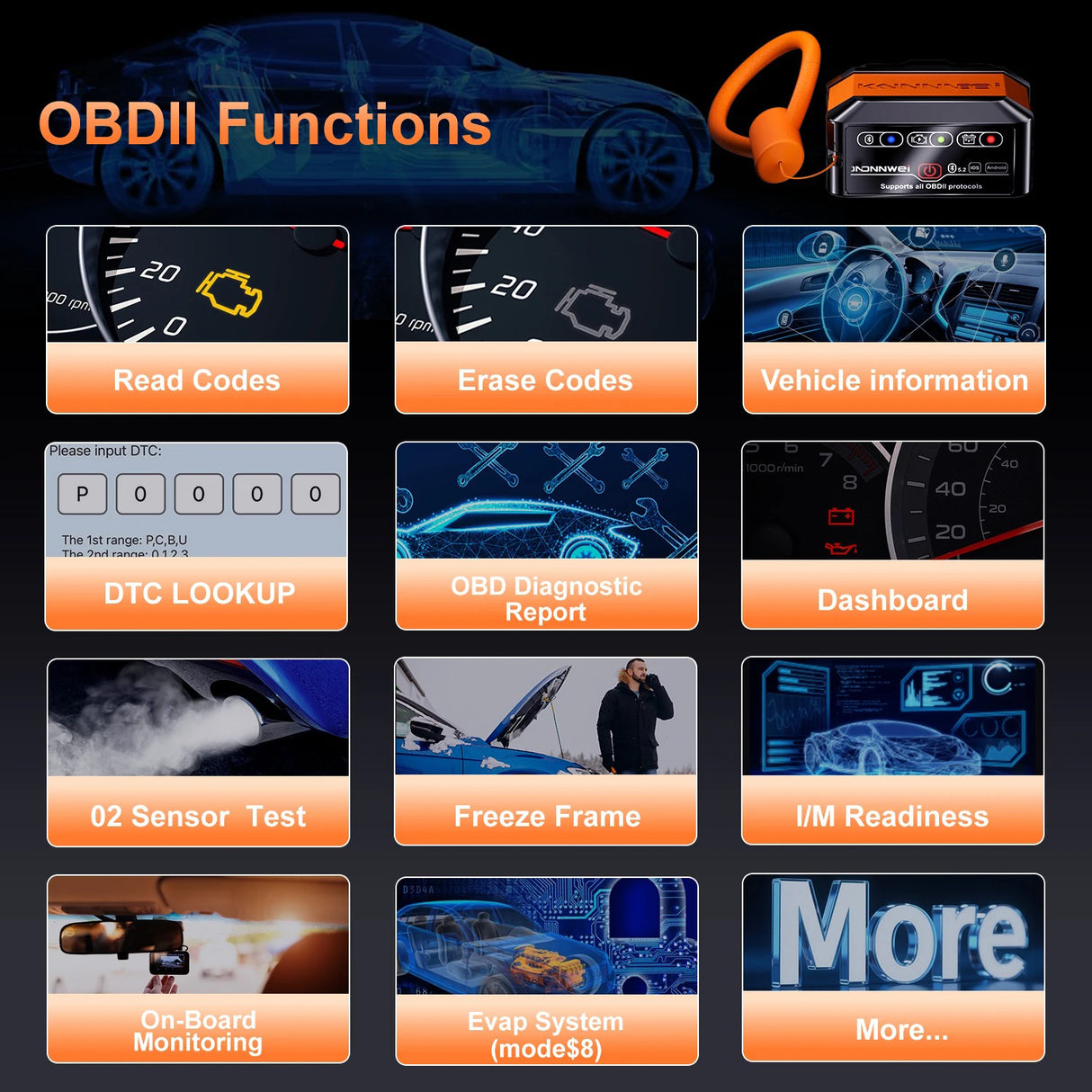 SCAN TOOL for VZ VE VF  (BLUETOOTH)