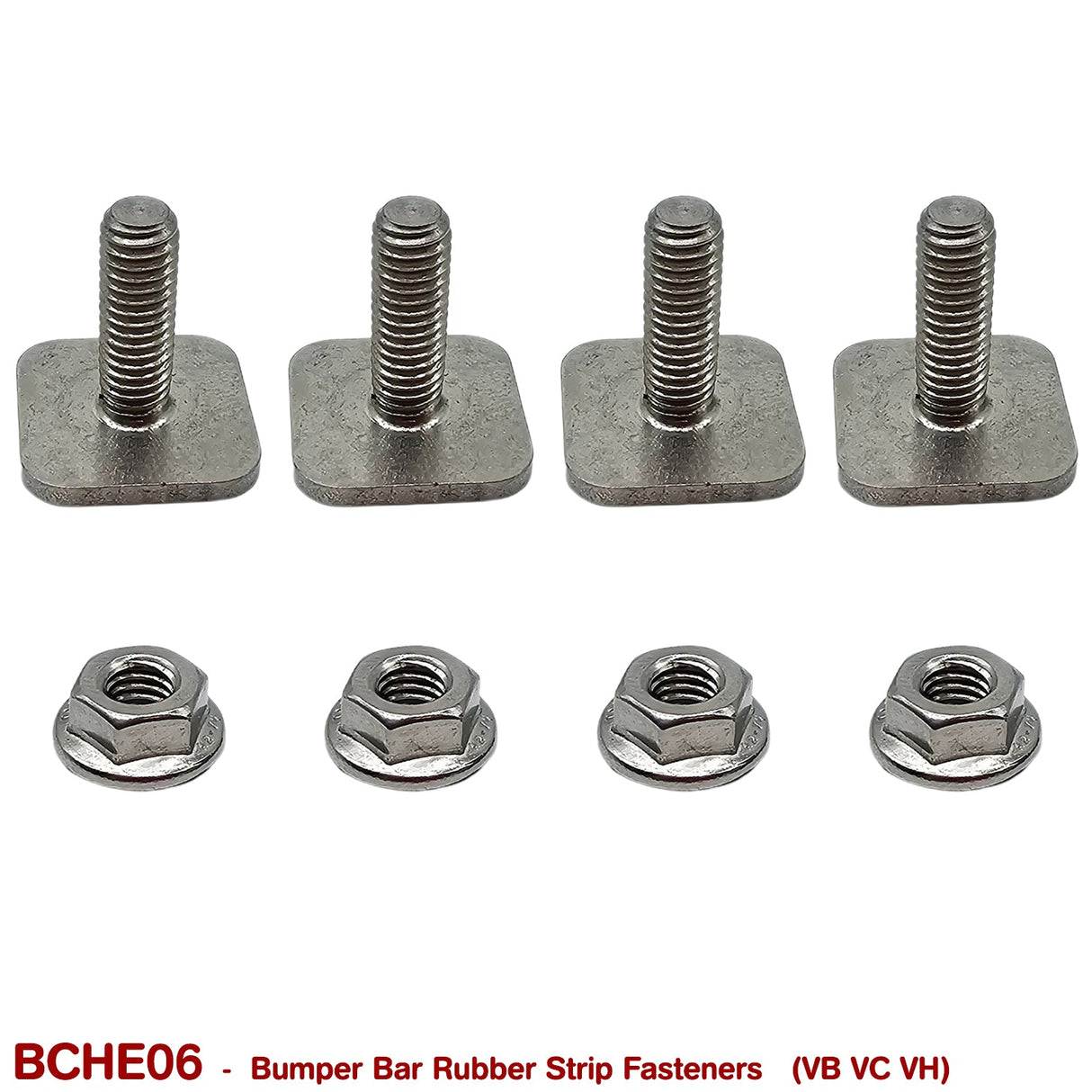 BUMPER RUBBER STRIP FASTENERS for VB VC VH - HOLDCOM AUTO PARTS