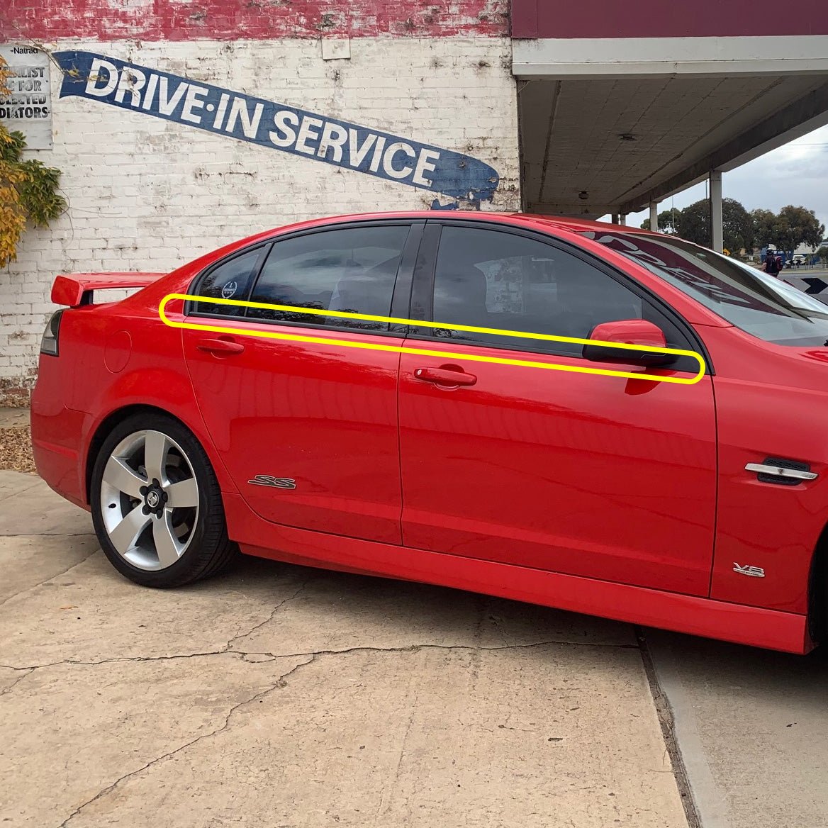 EXTERIOR DOOR BELT TRIM RUBBERS for VE VF - HOLDCOM AUTO PARTS