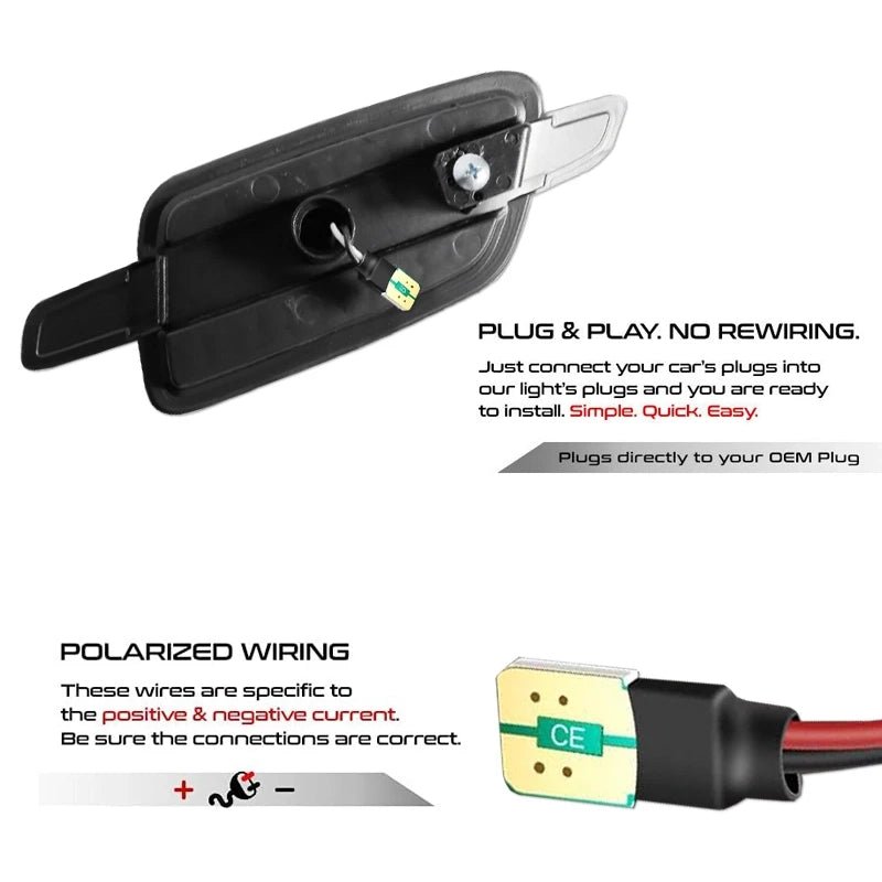 LED FRONT GUARD INDICATORS for VE - HOLDCOM AUTO PARTS