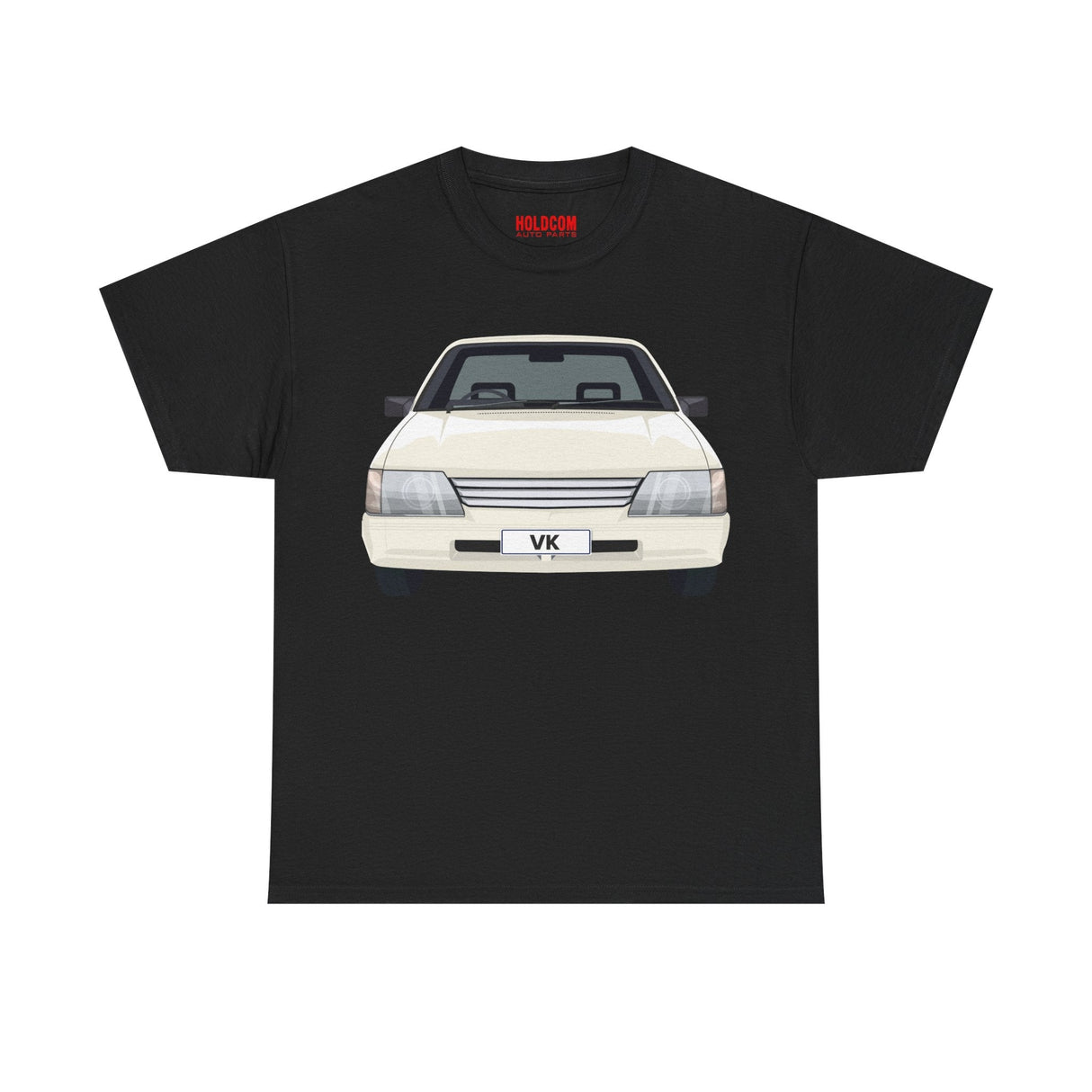 VK COMMODORE T - SHIRT - HOLDCOM AUTO PARTS