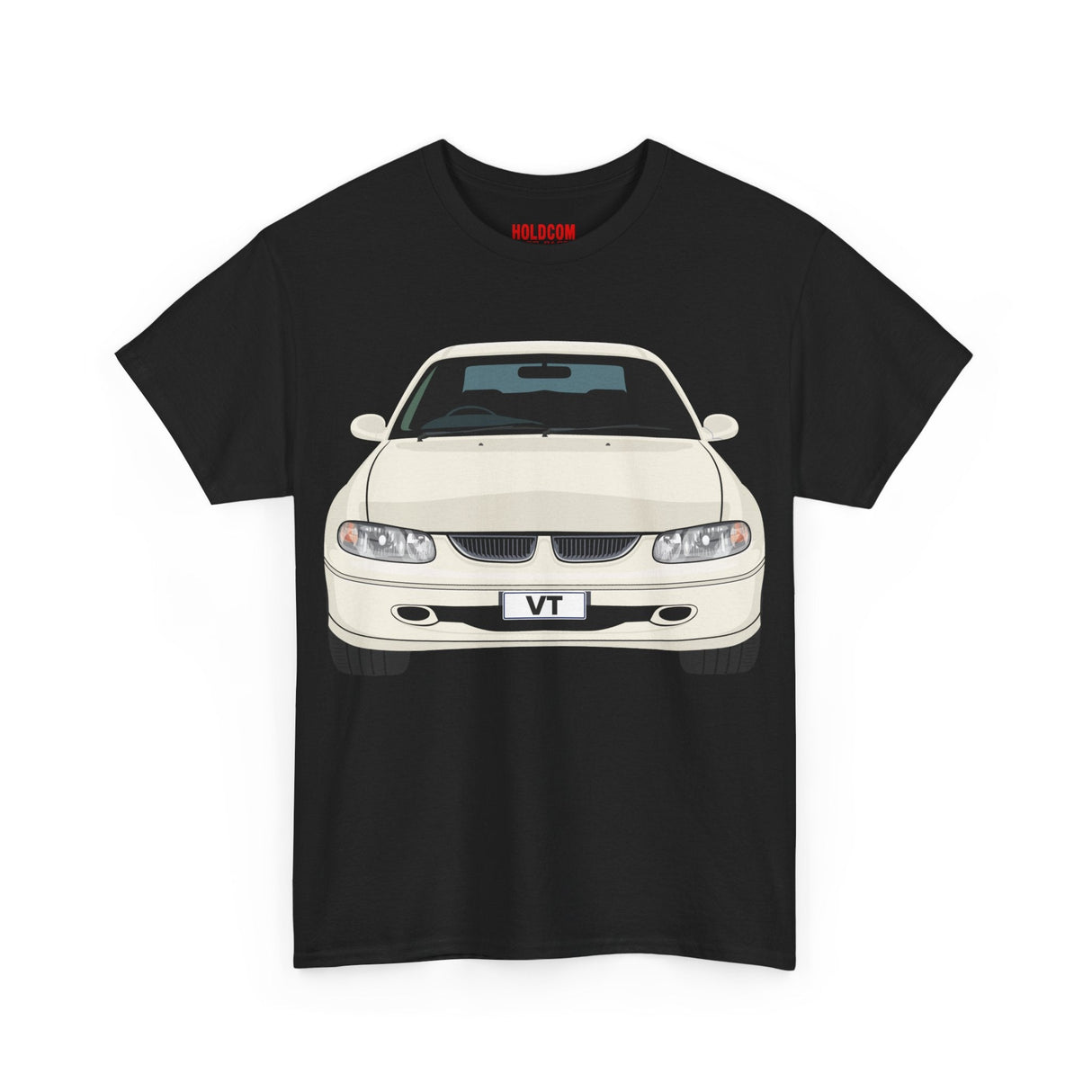 VT COMMODORE T - SHIRT - HOLDCOM AUTO PARTS