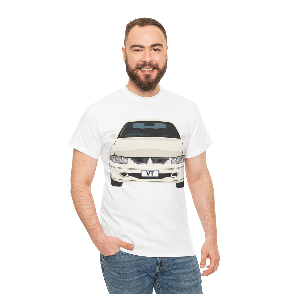VT COMMODORE T - SHIRT - HOLDCOM AUTO PARTS