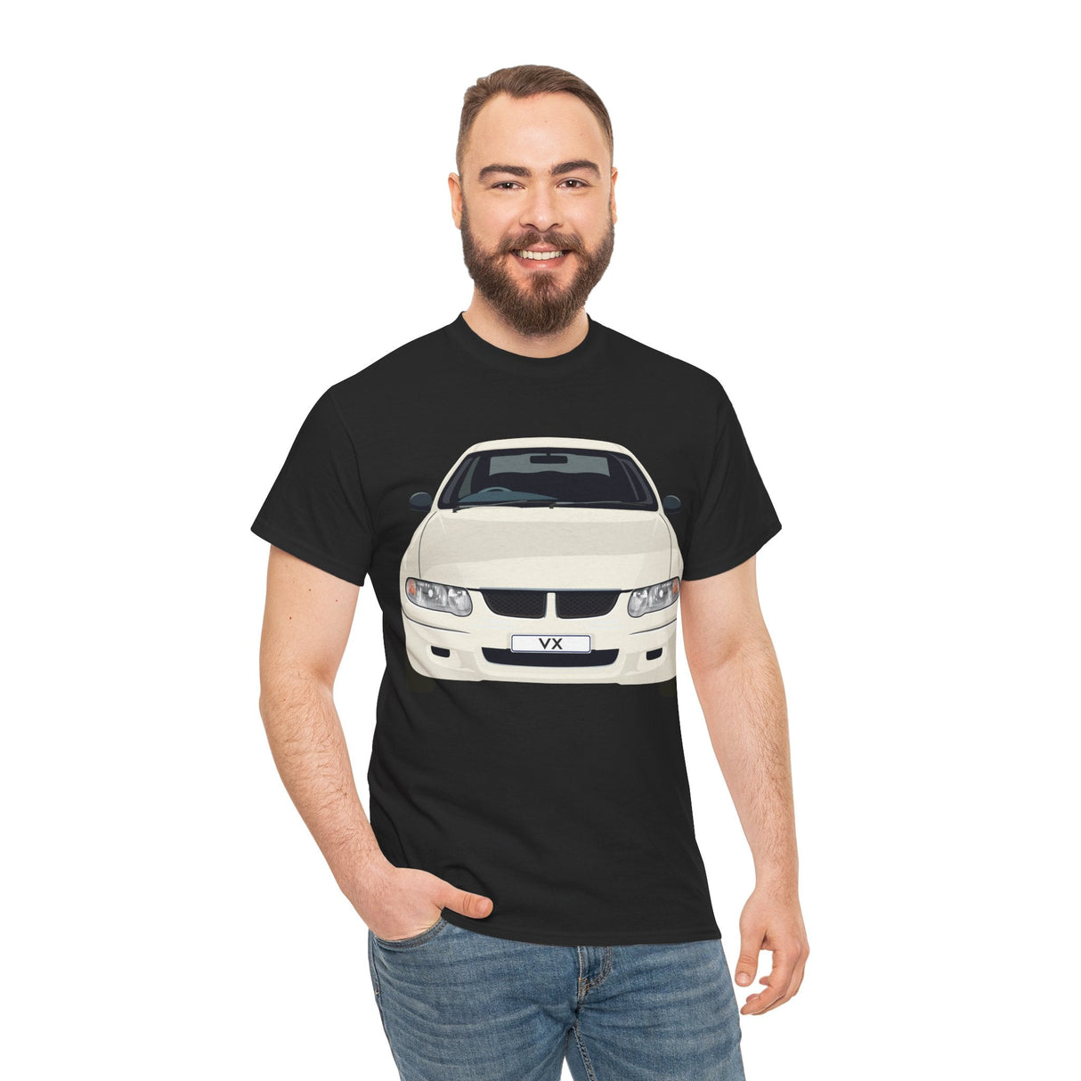 VX COMMODORE T - SHIRT - HOLDCOM AUTO PARTS