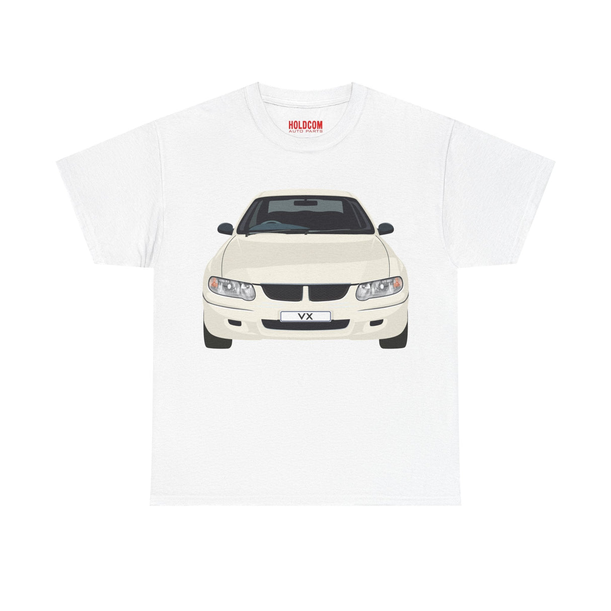 VX COMMODORE T - SHIRT - HOLDCOM AUTO PARTS