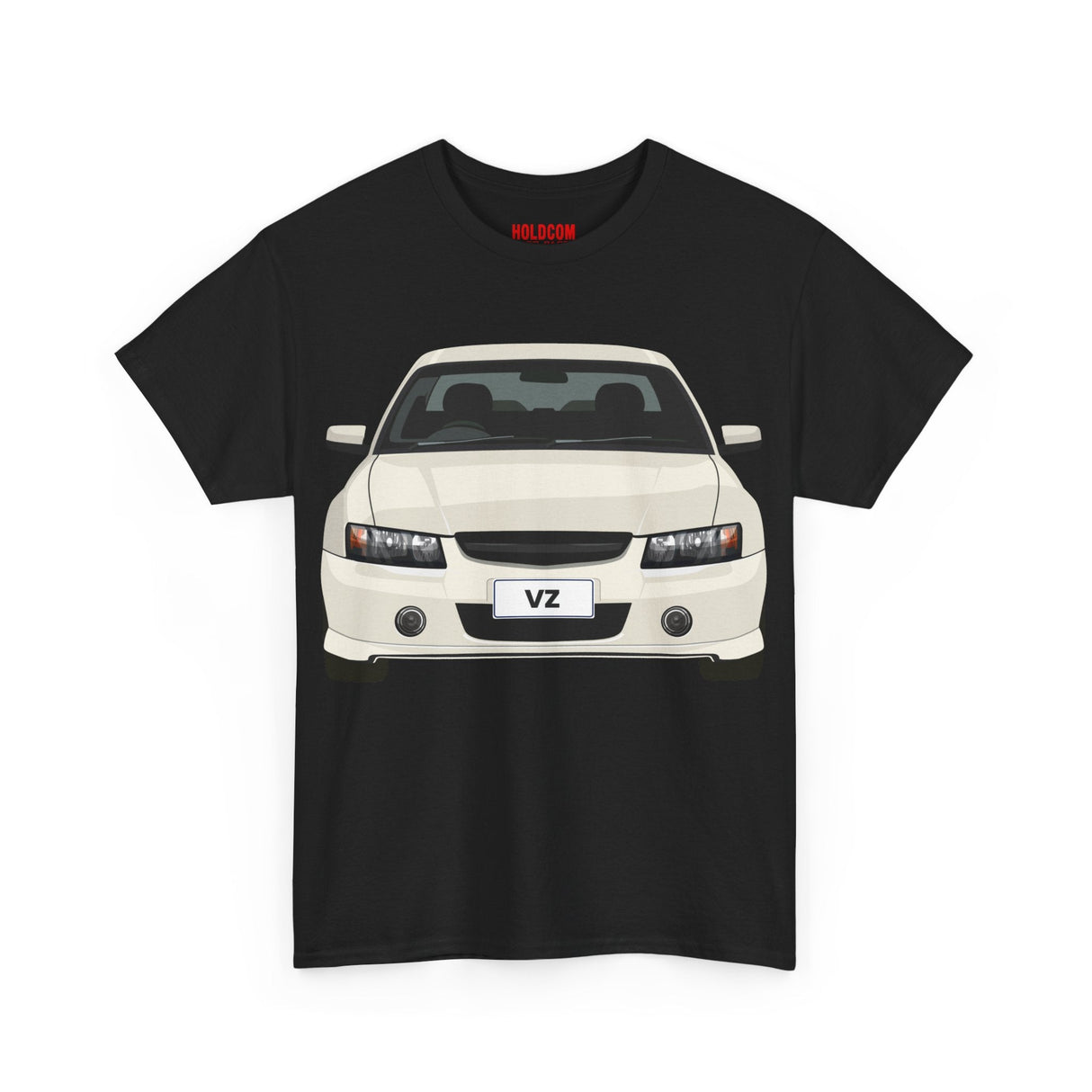 VZ COMMODORE T - SHIRT - HOLDCOM AUTO PARTS