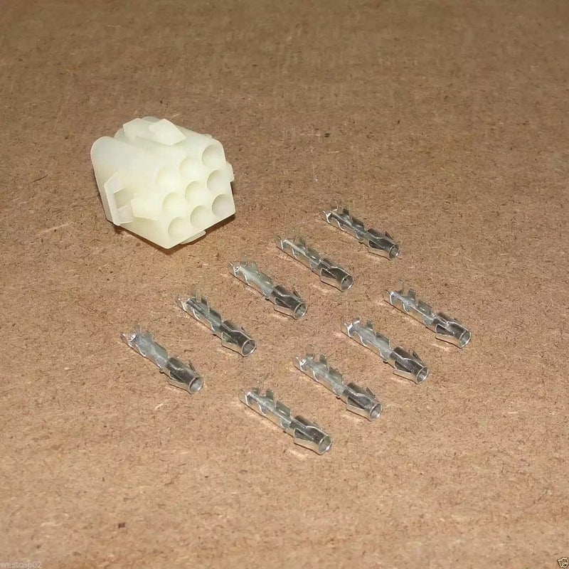 9 PIN PLUG KIT (MALE) for VB VC VH VK VL - HOLDCOM AUTO PARTS