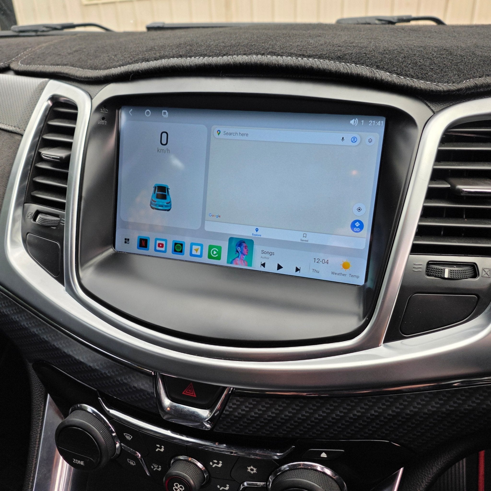 9" TOUCH SCREEN RADIO for VF and CHEVROLET SS (BASE MODEL) - HOLDCOM AUTO PARTS