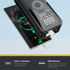 PORTABLE TYRE PUMP and POWER BANK  (UNIVERSAL)