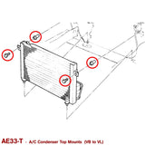 AIR CONDITIONER CONDENSER TOP MOUNTS for VN VP VQ VR VS - HOLDCOM AUTO PARTS