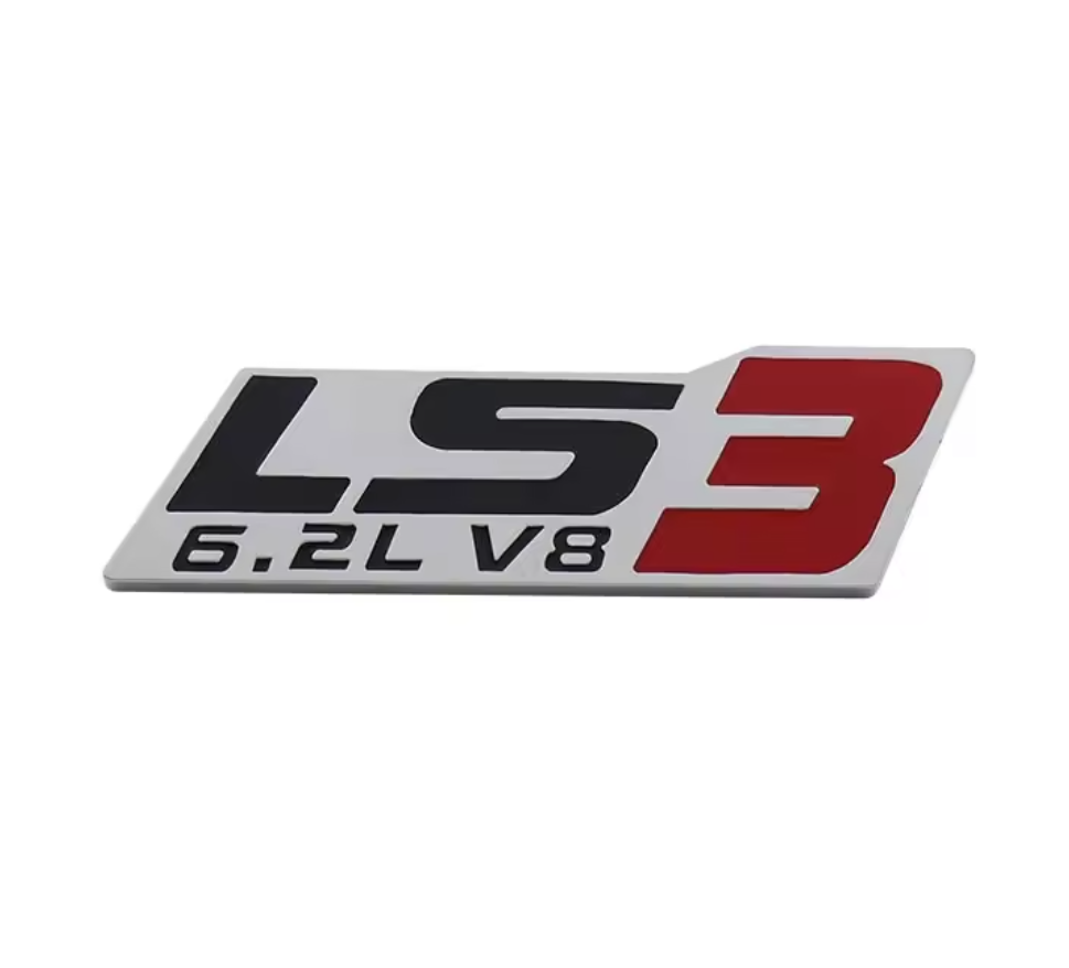 3D METAL LS3 BADGE  (UNIVERSAL)