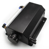 BLACK ALUMINIUM COOLANT RESERVOIR BOTTLE  (UNIVERSAL)