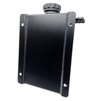 BLACK ALUMINIUM COOLANT RESERVOIR BOTTLE  (UNIVERSAL)