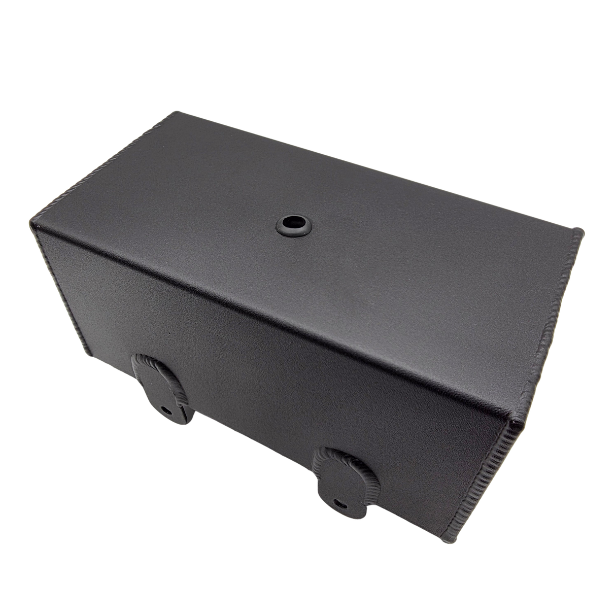 BLACK ALUMINIUM WINDSCREEN WASHER BOTTLE  (UNIVERSAL)