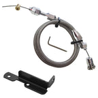 BRAIDED ACCELERATOR CABLE with BRACKET for LS1 - HOLDCOM AUTO PARTS