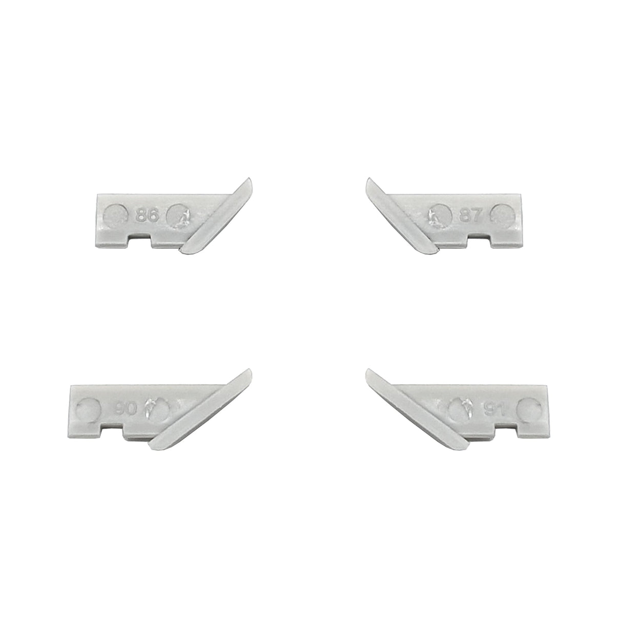 CHROME MOULD TRIM END CAPS for VL CALAIS (NOT FULL KIT) - HOLDCOM AUTO PARTS