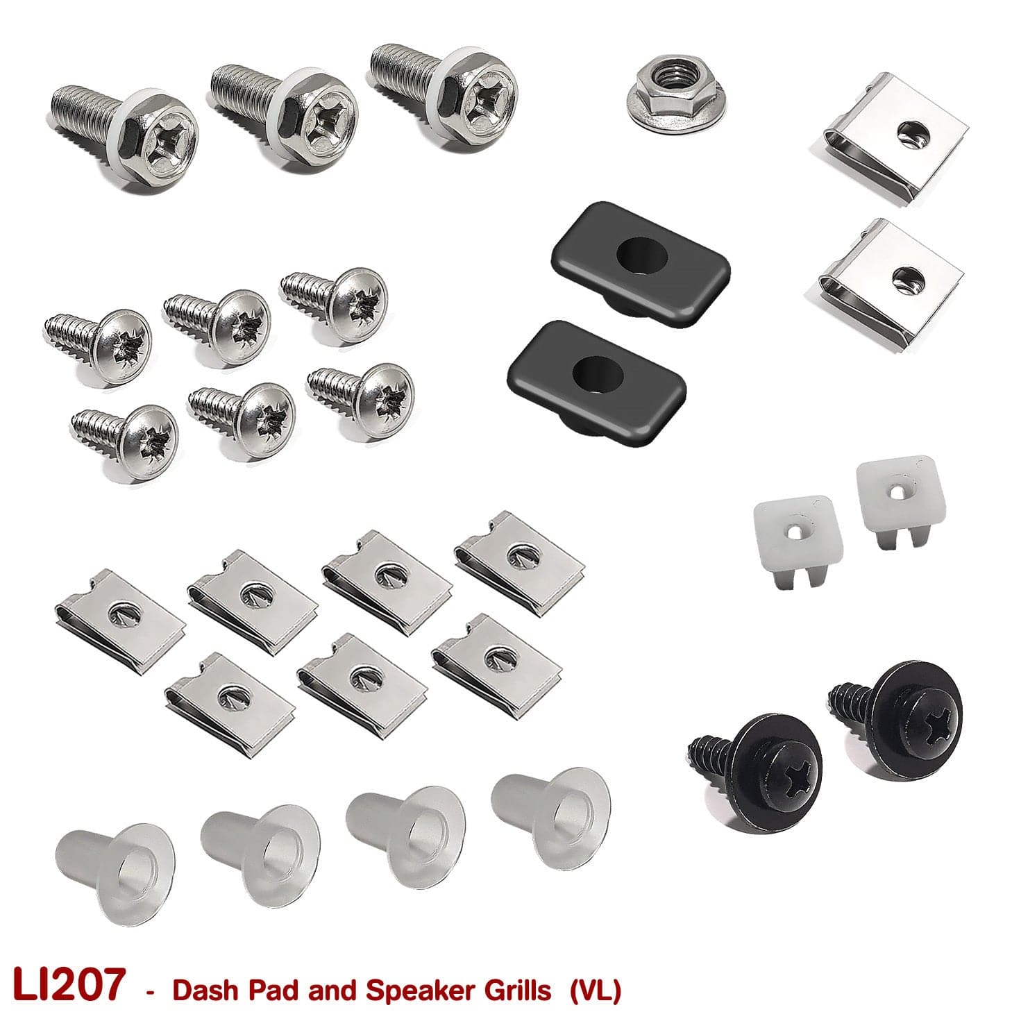 DASH PAD and SPEAKER GRILL FASTENERS for VL - HOLDCOM AUTO PARTS
