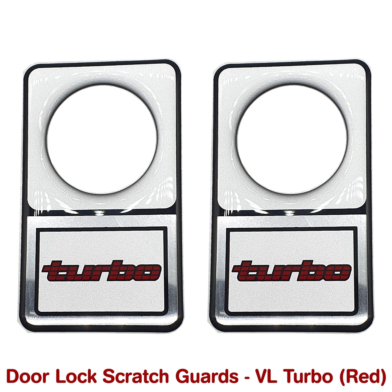 DOOR LOCK SCRATCH GUARDS (VL TURBO - RED) – HOLDCOM AUTO PARTS