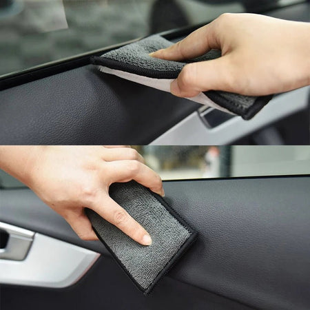 DOUBLE SIDED MICROFIBRE CLEANING SPONGE - HOLDCOM AUTO PARTS