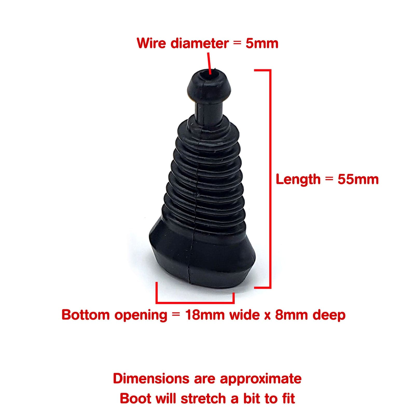 NEW ELECTRICAL PLUG RUBBER BOOTS for VL RB30 PLUG TURBO CALAIS GM GMH UNIVERSAL HOLDCOM AUTO PARTS