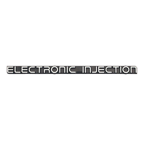 ELECTRONIC INJECTION BADGE for VK VL - HOLDCOM AUTO PARTS