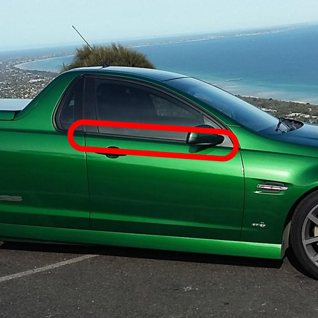 EXTERIOR DOOR BELT TRIM RUBBERS for VE VF UTE - HOLDCOM AUTO PARTS