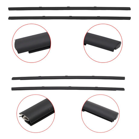 EXTERIOR DOOR BELT TRIM RUBBERS for VT VX VY VZ SEDAN - HOLDCOM AUTO PARTS