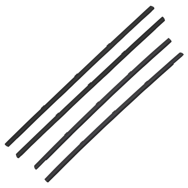 EXTERIOR DOOR BELT TRIM RUBBERS for VT VX VY VZ SEDAN - HOLDCOM AUTO PARTS