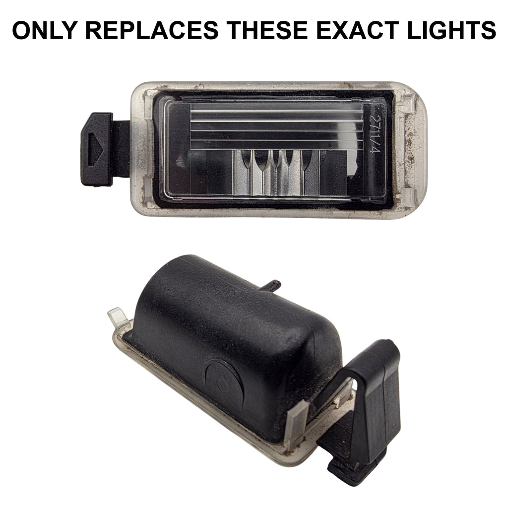 LED NUMBER PLATE LIGHTS for VT VX VY VZ / VE1 VF WAGON / UTE + CAPRICE / STATESMAN