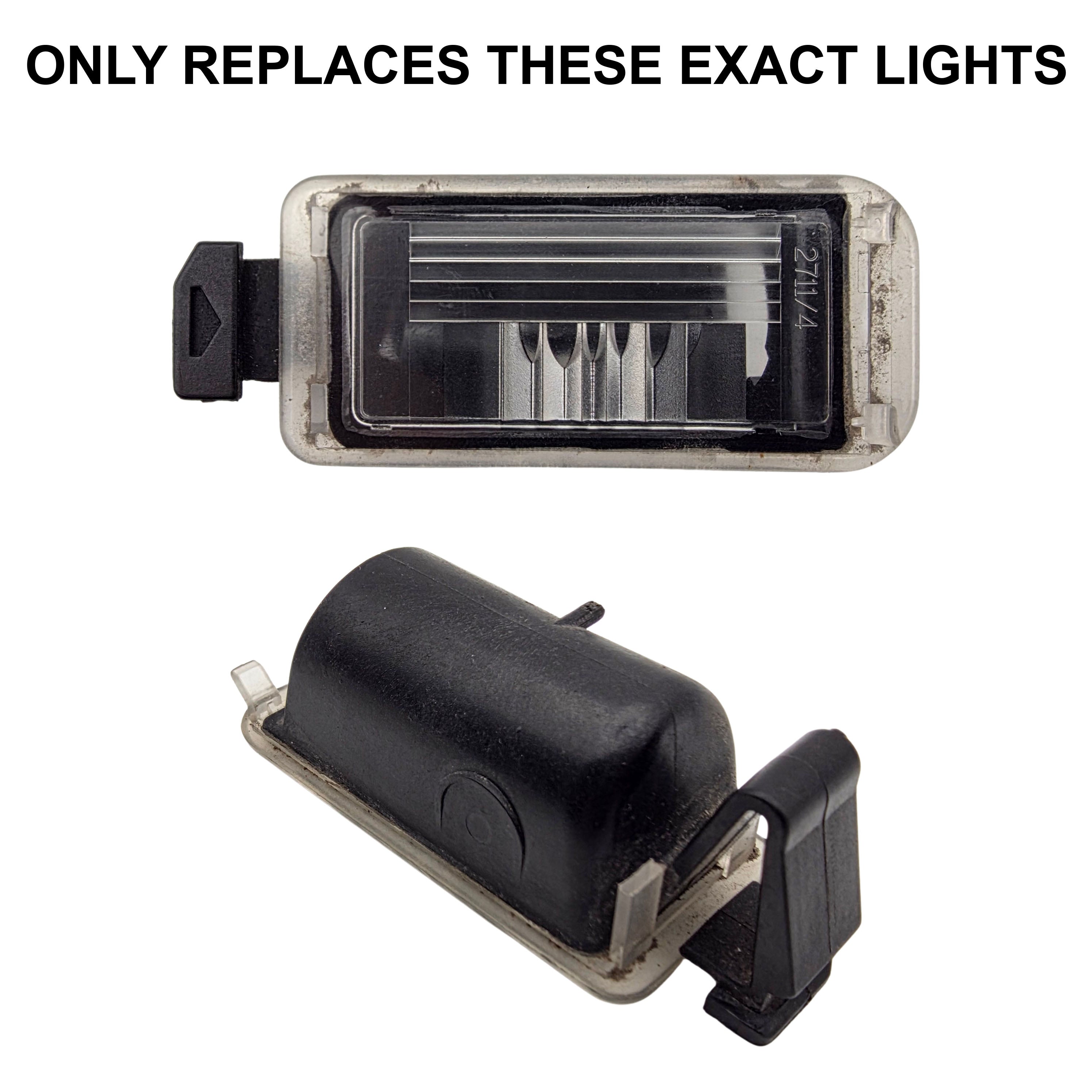 LED NUMBER PLATE LIGHTS for VT VX VY VZ / VE1 VF WAGON / UTE + CAPRICE / STATESMAN