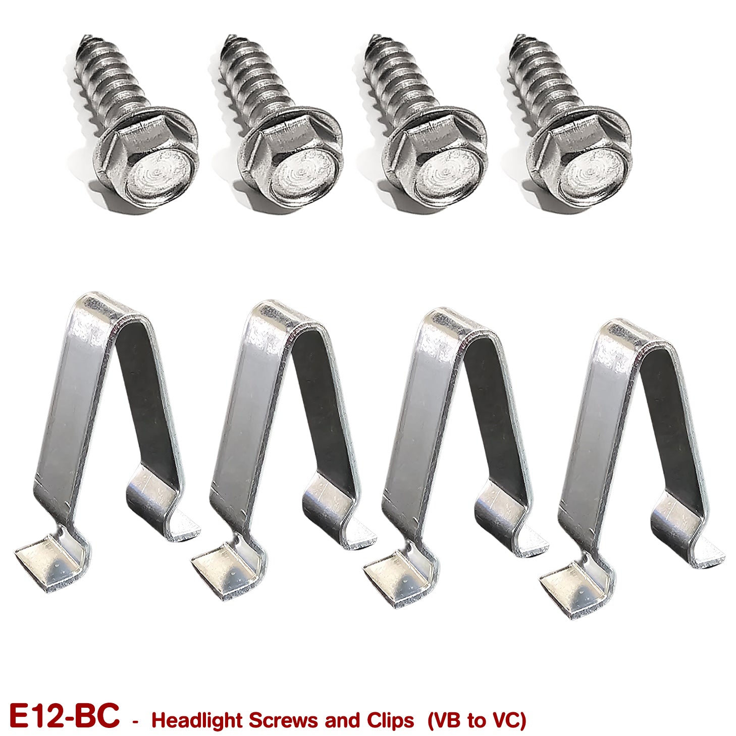 HEADLIGHT SCREWS and CLIPS for VB VC