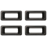 INTERIOR DOOR LOCK SURROUND TRIMS BLACK for VB VC VH VK VL - HOLDCOM AUTO PARTS
