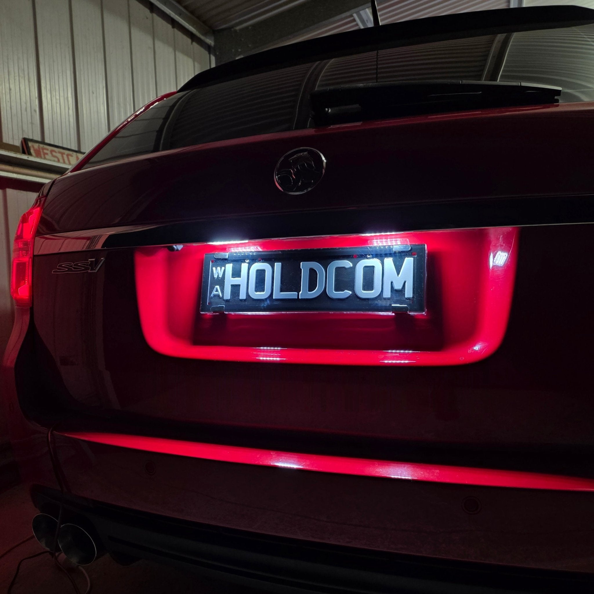 LED NUMBER PLATE LIGHTS for VE VF WAGON and UTE - HOLDCOM AUTO PARTS