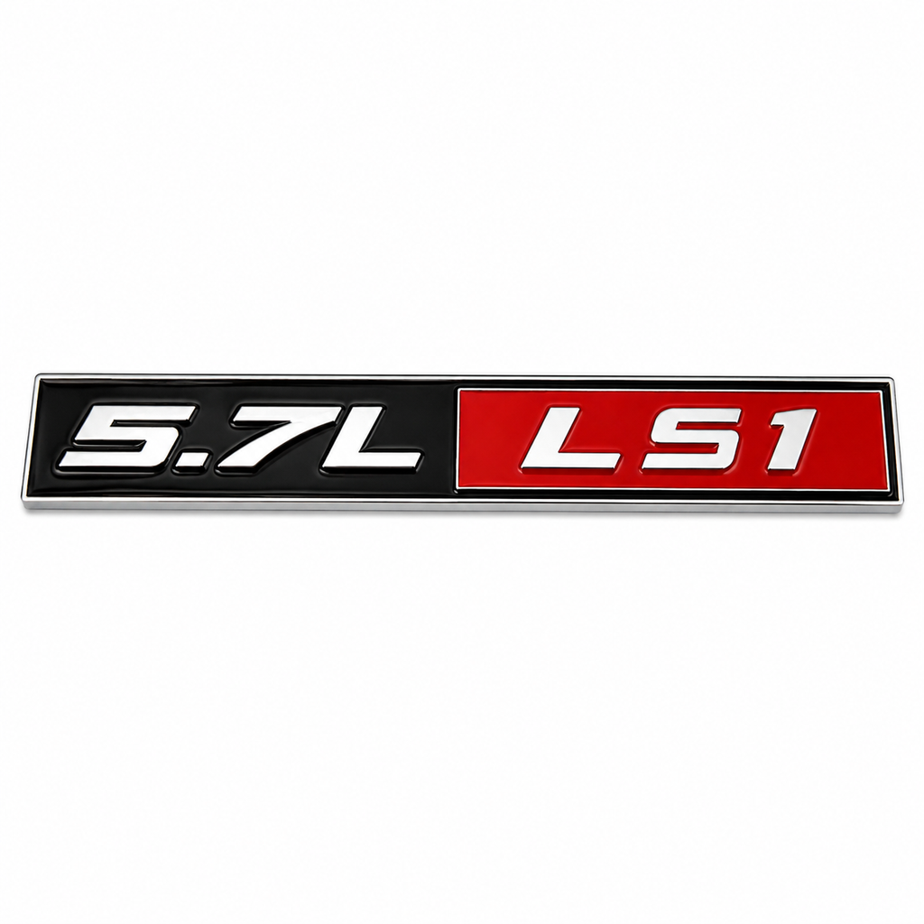 3D METAL LS1 BADGE  (UNIVERSAL)