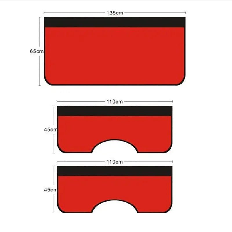 MAGNETIC GUARD PROTECTOR MAT SET (3PCS) - HOLDCOM AUTO PARTS