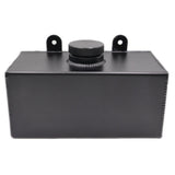 BLACK ALUMINIUM WINDSCREEN WASHER BOTTLE  (UNIVERSAL)