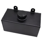 BLACK ALUMINIUM WINDSCREEN WASHER BOTTLE  (UNIVERSAL)