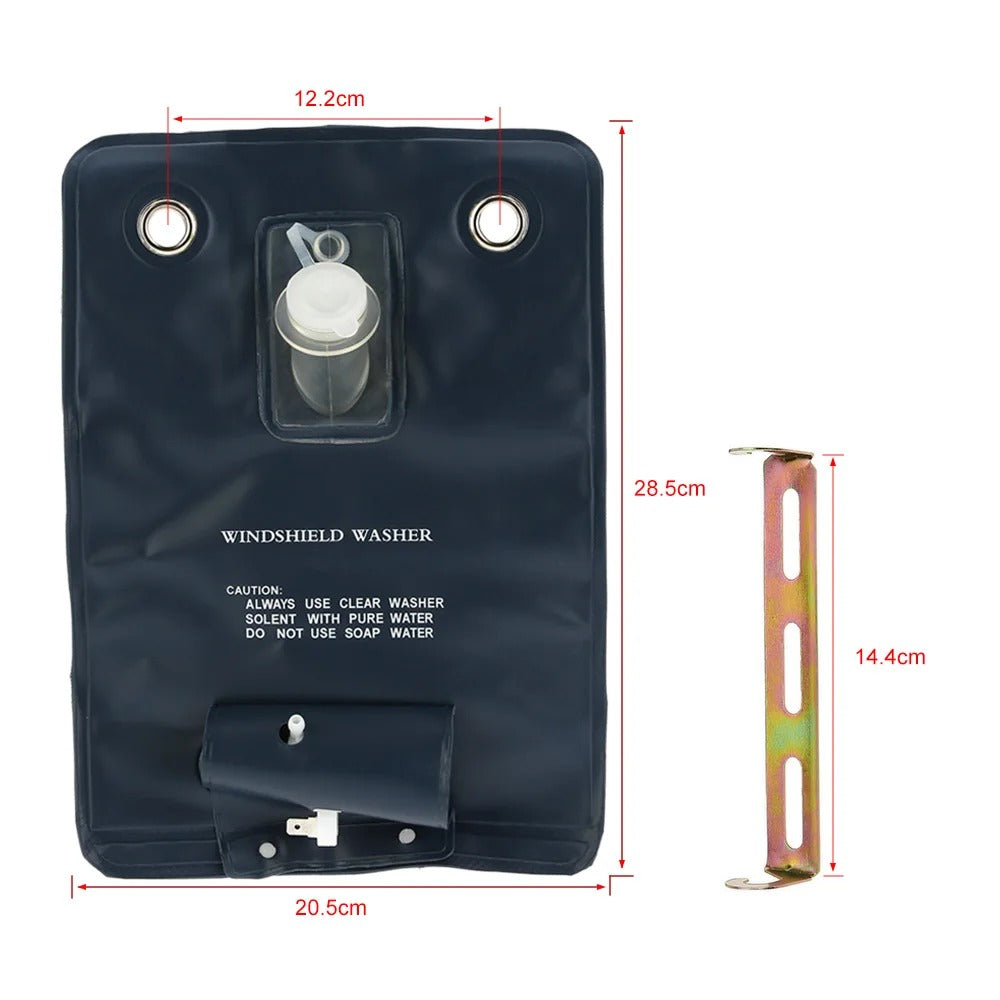 HIDE-AWAY WINDSCREEN WASHER BOTTLE KIT  (UNIVERSAL)