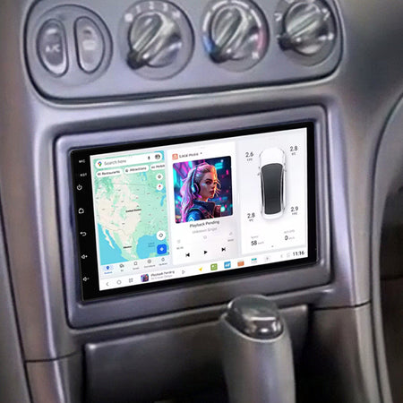 PREMIUM 7" TOUCH SCREEN RADIO for VT VX VU  (2 DIN KIT)