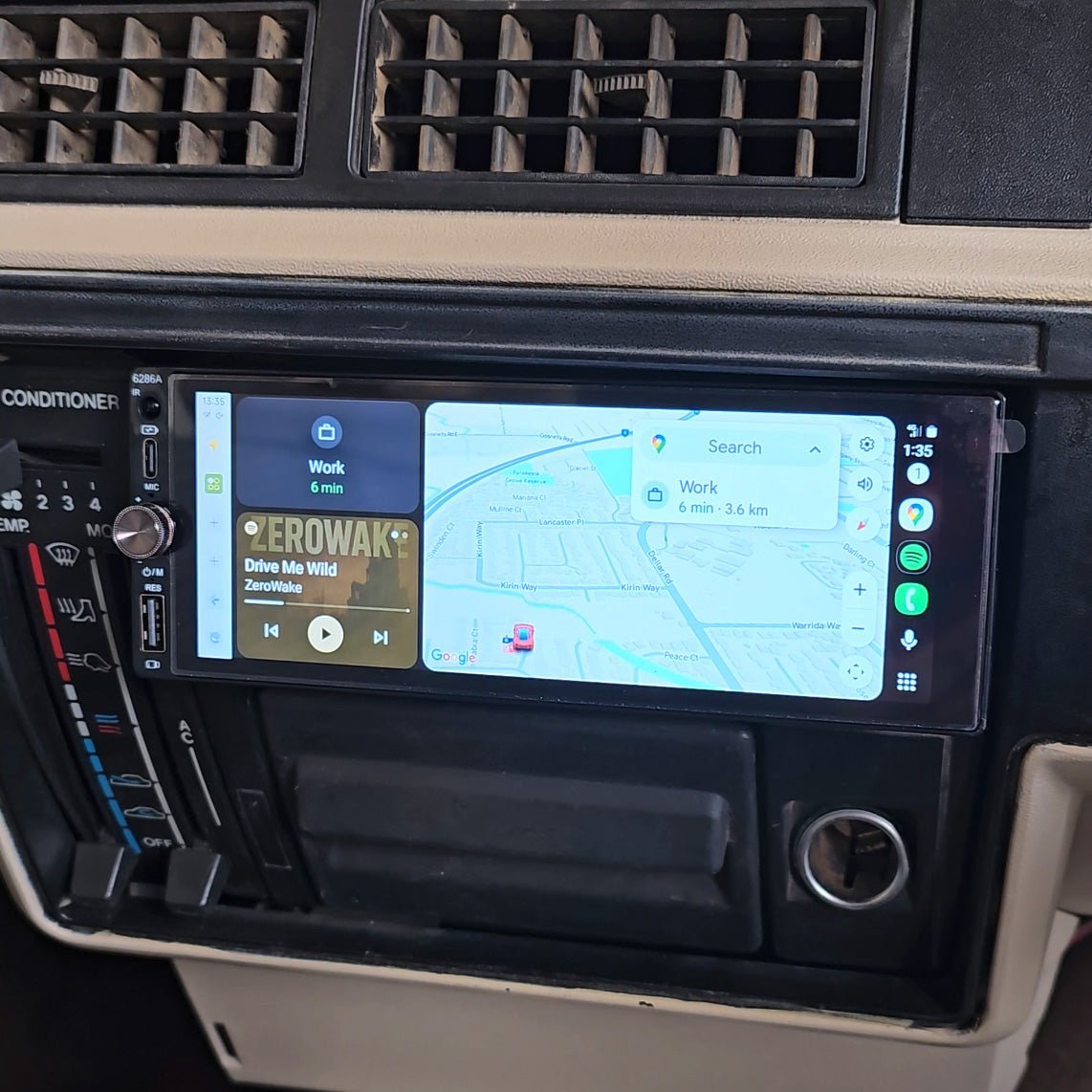 NEW VB VC VH VK VL VN VP VR VS PREMIUM 6.86" 1DIN TOUCH SCREEN RADIO ...