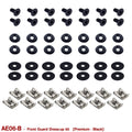 PREMIUM FRONT GUARD BOLT DRESS UP KIT for VB VC VH VK VL VN VP VR VS (BLACK) - HOLDCOM AUTO PARTS