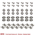 PREMIUM FRONT GUARD BOLT DRESS UP KIT for VB VC VH VK VL VN VP VR VS (STAINLESS STEEL) - HOLDCOM AUTO PARTS