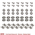 PREMIUM FRONT GUARD BOLT DRESS UP KIT for VB VC VH VK VL VN VP VR VS (STAINLESS STEEL) - HOLDCOM AUTO PARTS
