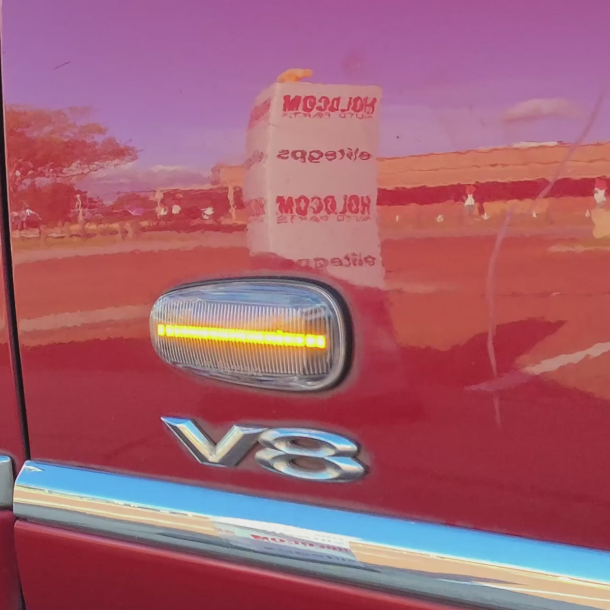 LED FRONT GUARD INDICATORS for VY VZ  (CLEAR)