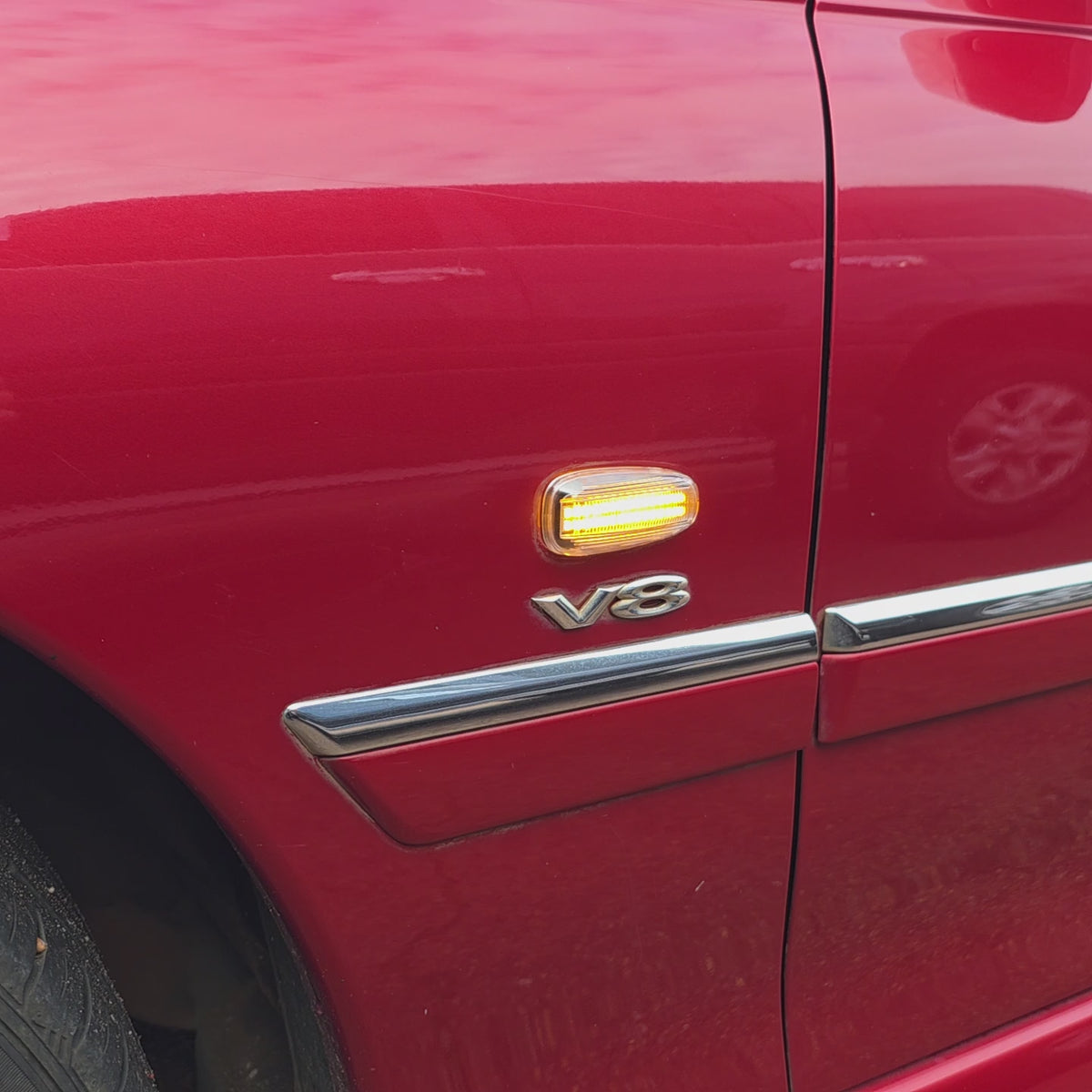 LED FRONT GUARD INDICATORS for VY VZ  (CLEAR)