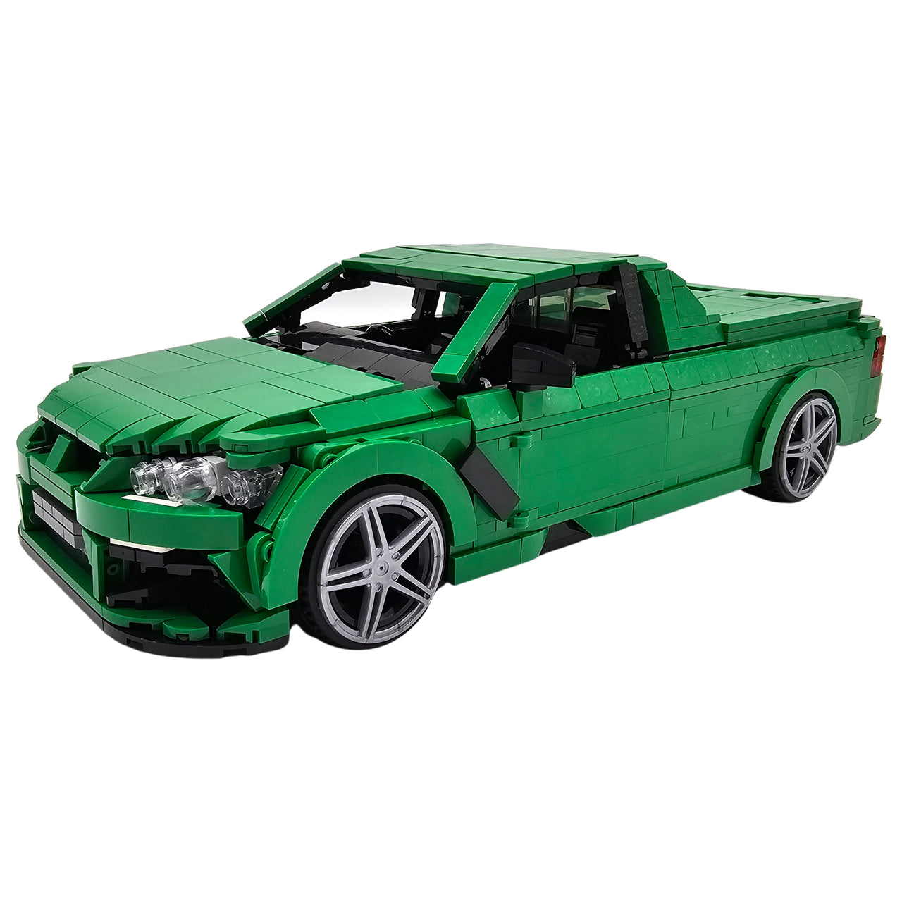 "Green Machine" Aussie V8 Ute Brick Model Kit