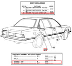 REAR QUARTER VENT PLUGS for VB VC VH - HOLDCOM AUTO PARTS