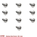 SCREWS 8G LONG (STAINLESS STEEL) - HOLDCOM AUTO PARTS