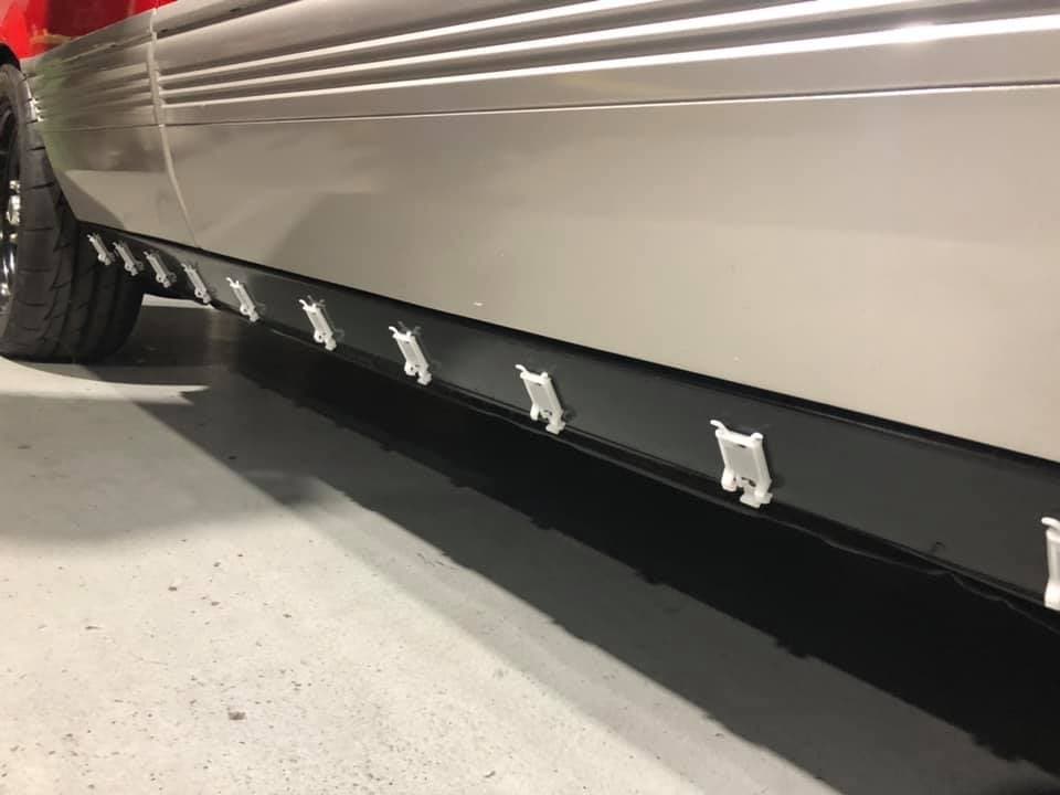 SIDE SKIRT SILL CLIPS for VL CALAIS (x10) - HOLDCOM AUTO PARTS