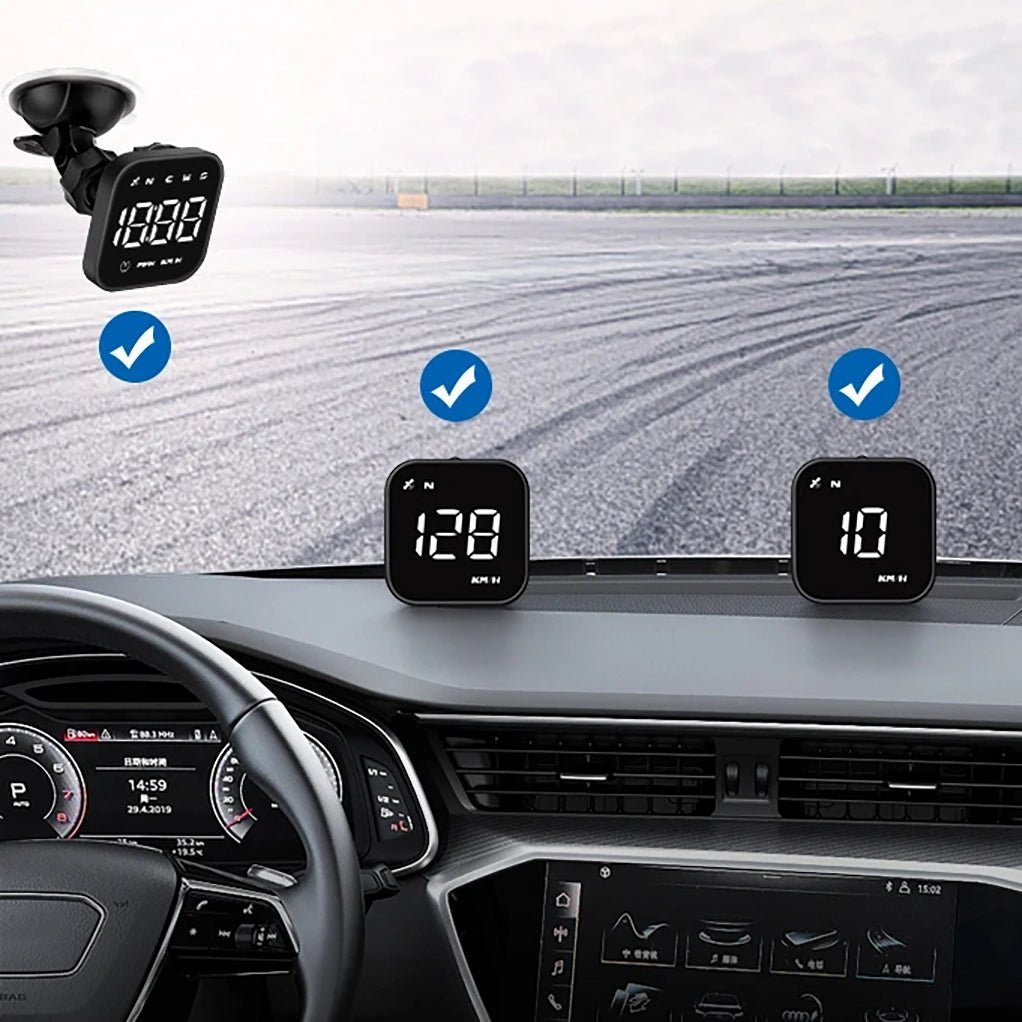 SPEEDOMETER GPS HUD (UNIVERSAL) - HOLDCOM AUTO PARTS